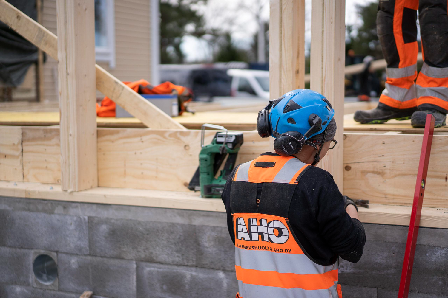 Korjausrakentaminen — ulkotöitä